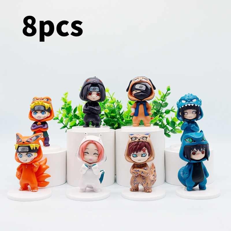 Naruto Costume Monster Action Figure Model Toy Cartoon Decoration Gift Kids
