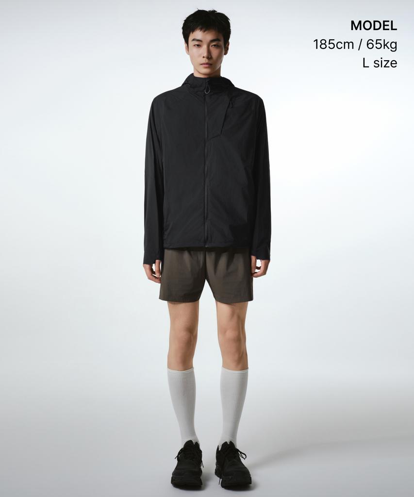 Musinsa Standard [City Leisure] Trail Windbreaker [Black]