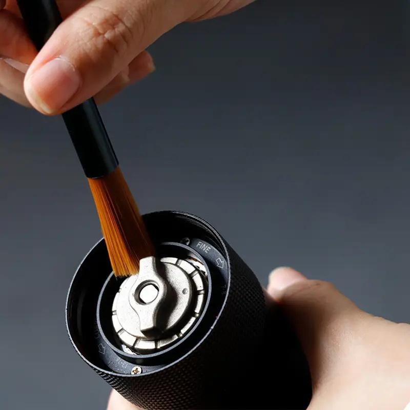 Coffee Bar Counter Cleaning Brush Coffee Grinder Semi-Automatic Coffee Machine Coffee Powder Soft Bristle Brush Coffee Tool