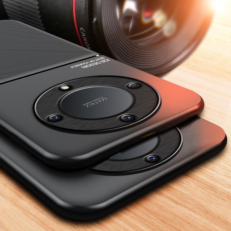 For Honor Magic 5 Lite 5G Case Luxury Leather Texture Magnet Back Cover for Honor Magic5 Lite 5G Magic5Lite 2023 Phone Cases