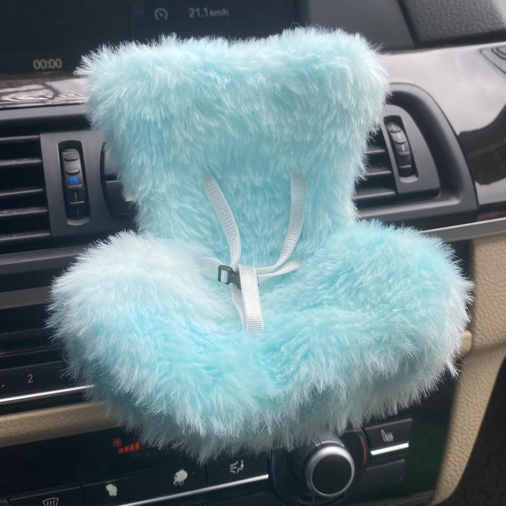 Puppensitz Autozubehör Ornament Labub Sicherheitssitz Puppenzubehör Dekoration