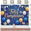 Party Backdrop Flat Feliz Cumpleaos Events Wedding Coming Ceremony Four Season Photo Booth Background Front Door Decor