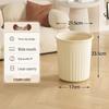 Large Capacity Narrow Bathroom & Kitchen Trash Can with Lid