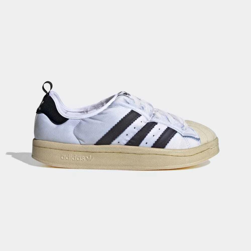 

HP6697 adidas Originals Puffylette Footwear White Core Black Off White (Men s) US 10