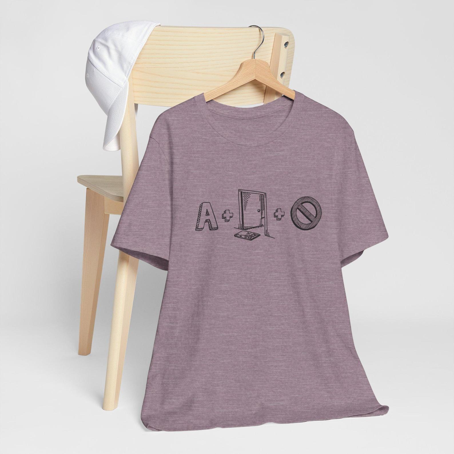 Adorno Rebus Puzzle - Unisex Tee, Funny Academic Literature Shirt, Adorno Theory Gift, Critical Thinking Top, Men Women Tshirt 2XL