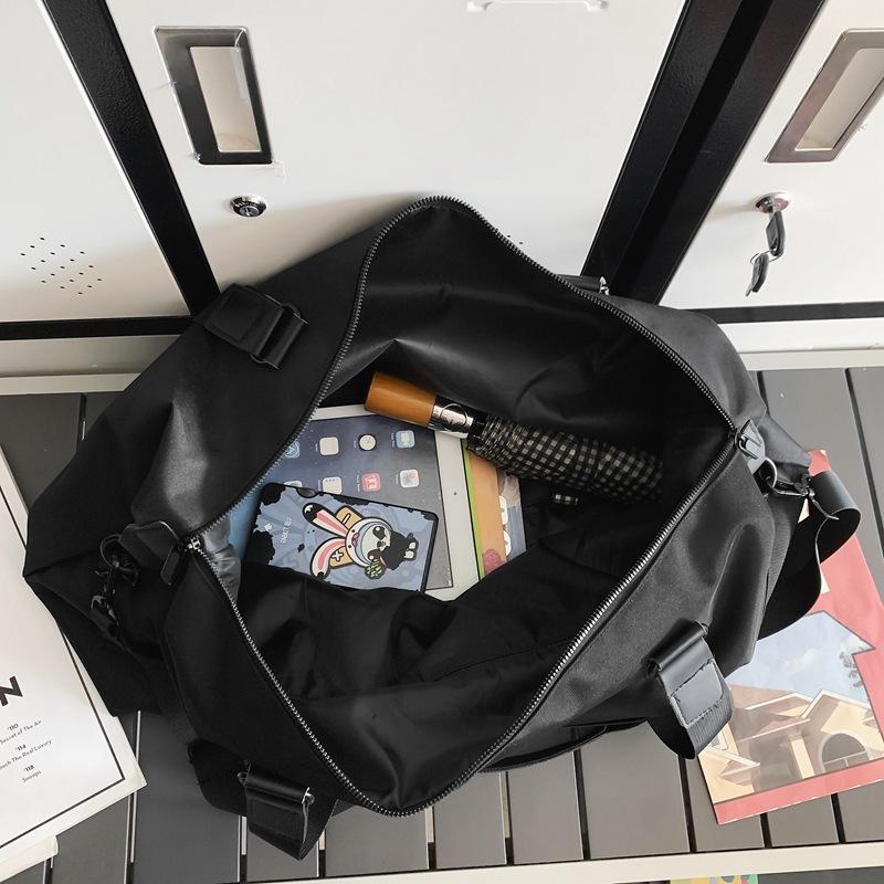 Travel bag Light business trip luggage Large capacity short trip messenger bag Leisure sports fitness bag Women