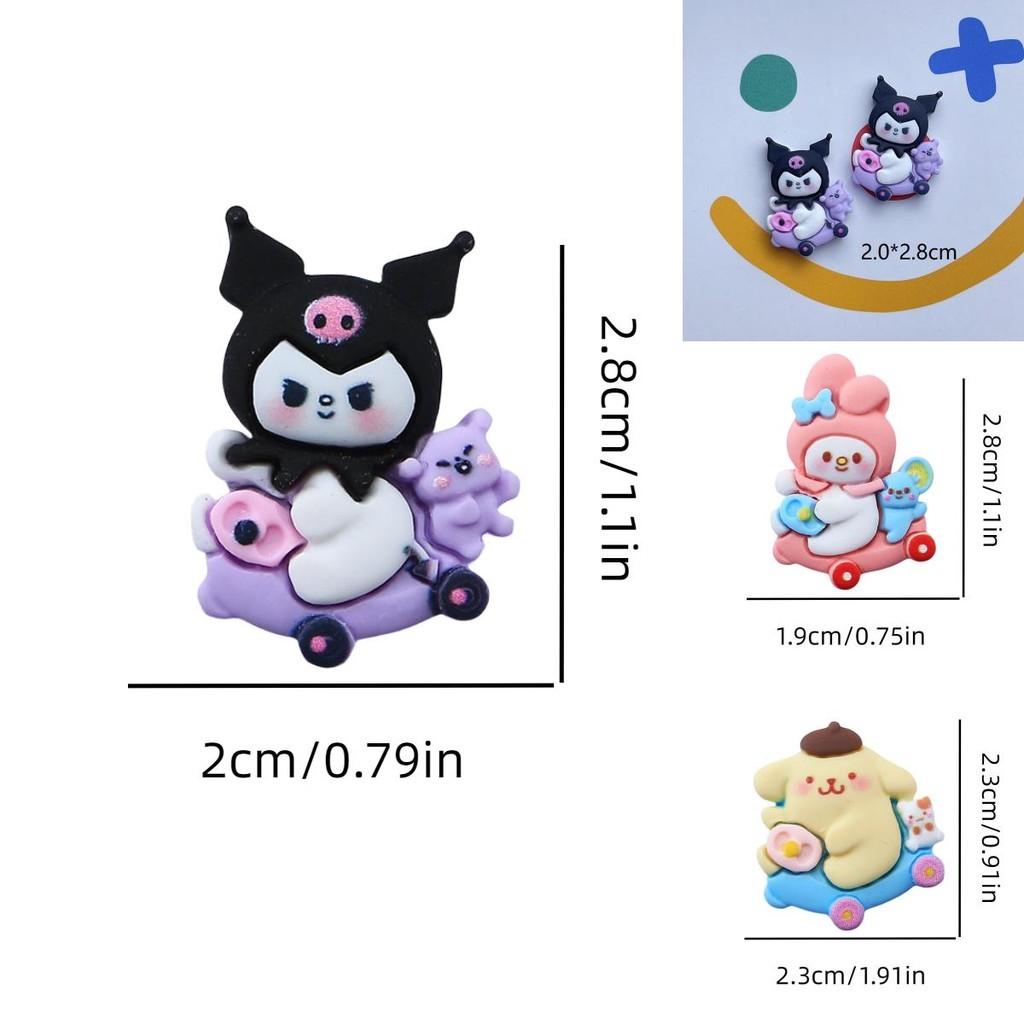 Cartoon Dog Car Tree Resin Accessories Cream Jelly Diy Phone Case Hairpin Water Cup Stationery Patch Material Characters)