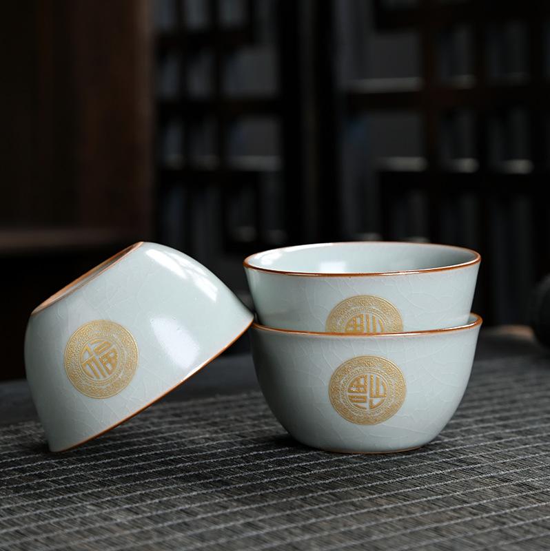 Furu Kiln Kung Fu Teegeschirr Festliche Geschenke Business Ge Kiln Druck Teekanne