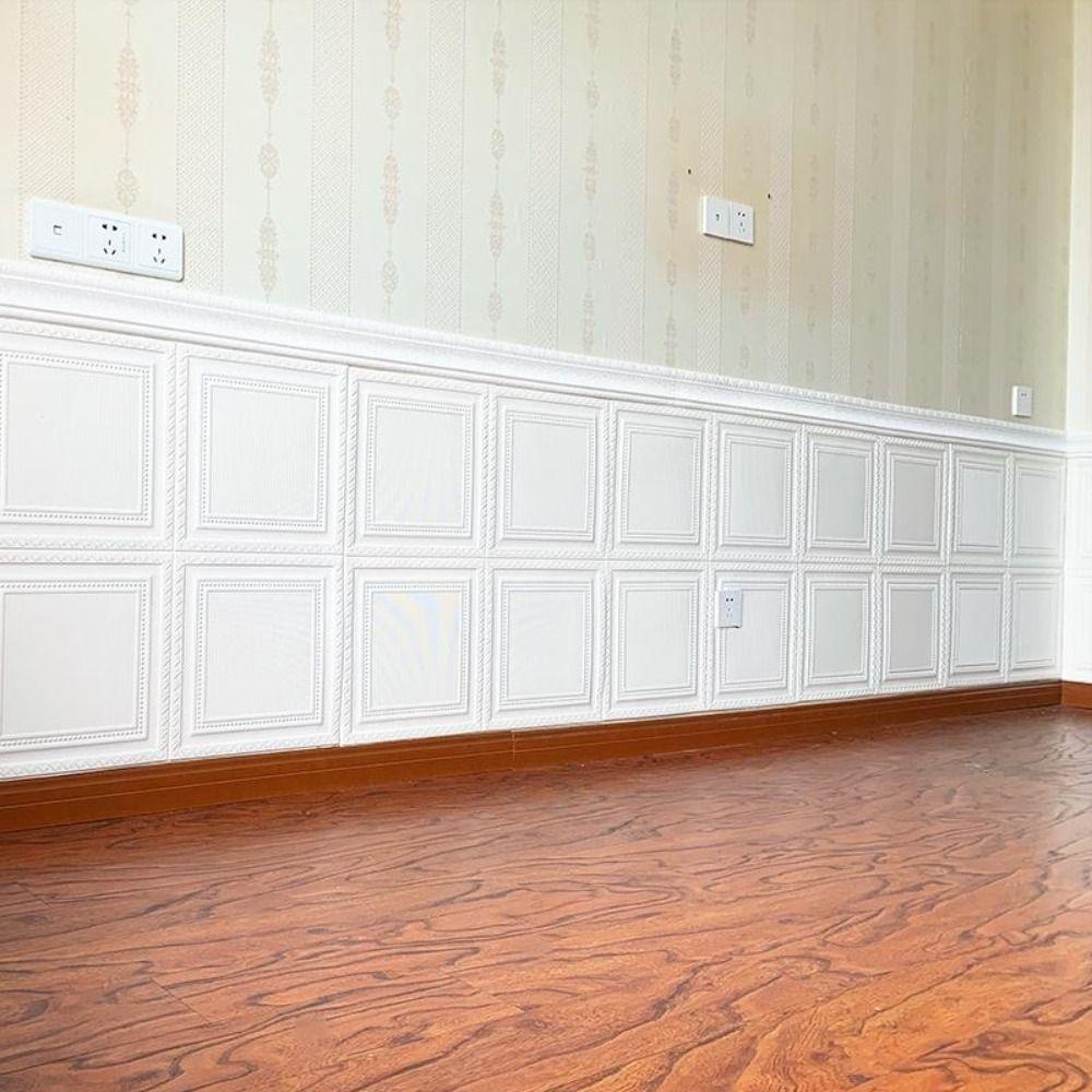 Self-adhesive 3D Wallpaper Waterproof Background Wallpaper Fashion Wall Stickers Home Decoration