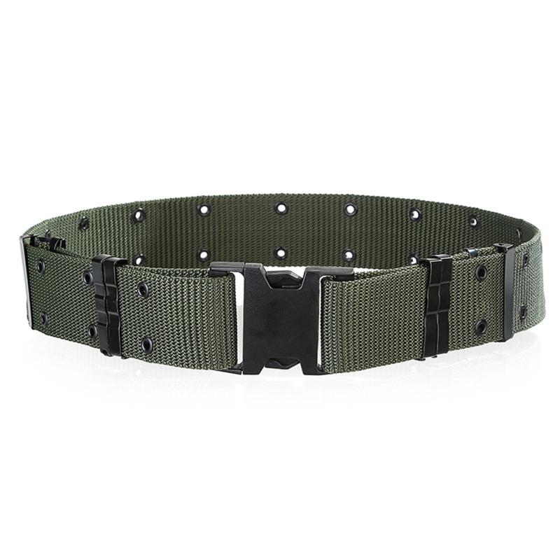 Tactical Belt 5.5cm Wide Nylon Knitted Outer Belts For Outdoor Mountaineering Hiking Military