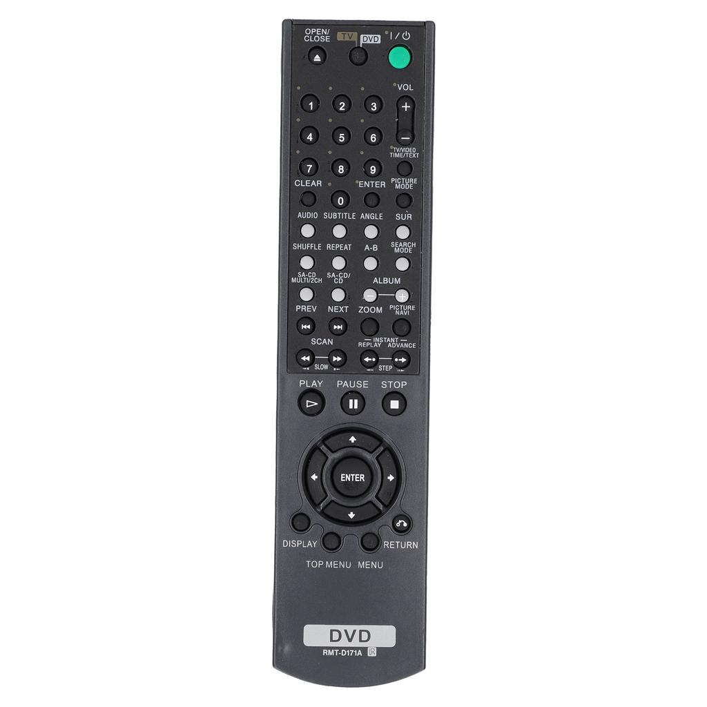 RMTD171A DVD-spiller fjernkontroll erstatning for Sony RMTD159A RMTD186A RMTD173A