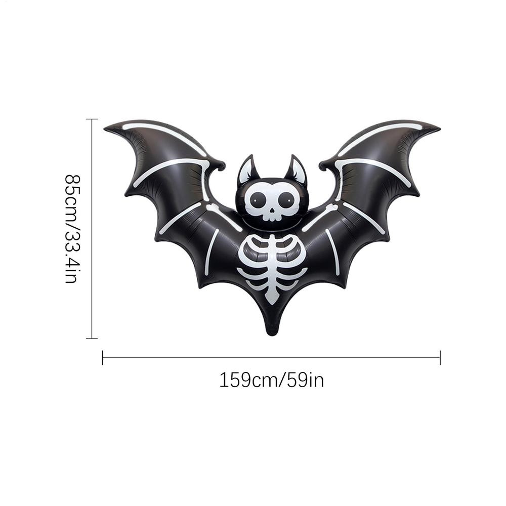 Halloween Foil Balloons Bat Balloons Cute Black Bat Balloon Halloween Party Props Home Decoration Supplies Kids Gifts