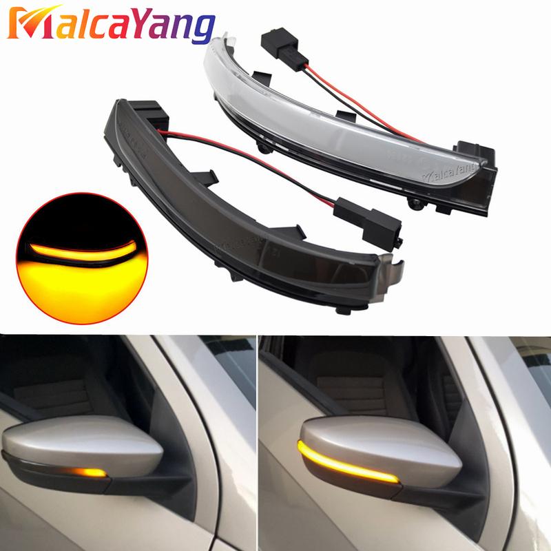 NEW Premium Quality Car LED Dynamic Turn Signal Light FOR VW GOL Saveiro Voyage FOX UP Side Mirror Sequential Blinker Indicator