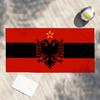 Albania Nation Towel Shower Sauna Travel Spa Quick Dry Gym Accessories Soft Large Beach Towels