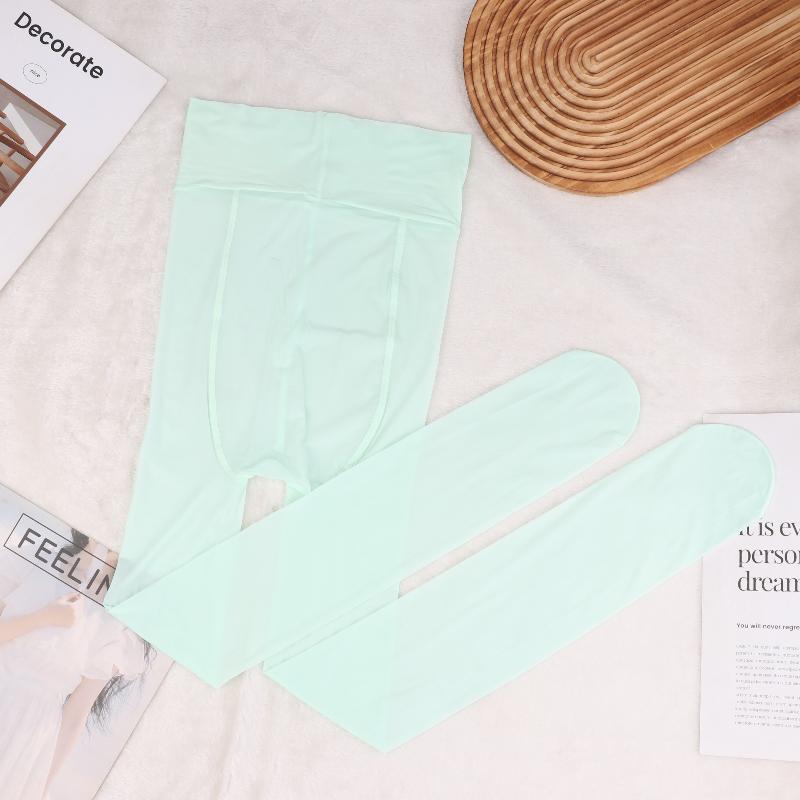 

Глянцевые Гладкие Носки Колготки Носки с Лошадиным Жиром Женские Леггинсы Носки Аврора Одежда зелёный