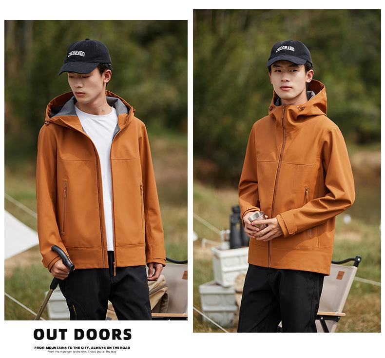 Bird House Alternative Waterproof & Windproof Softshell Jacket for Couples - Women's & Men's Hiking Outerwear