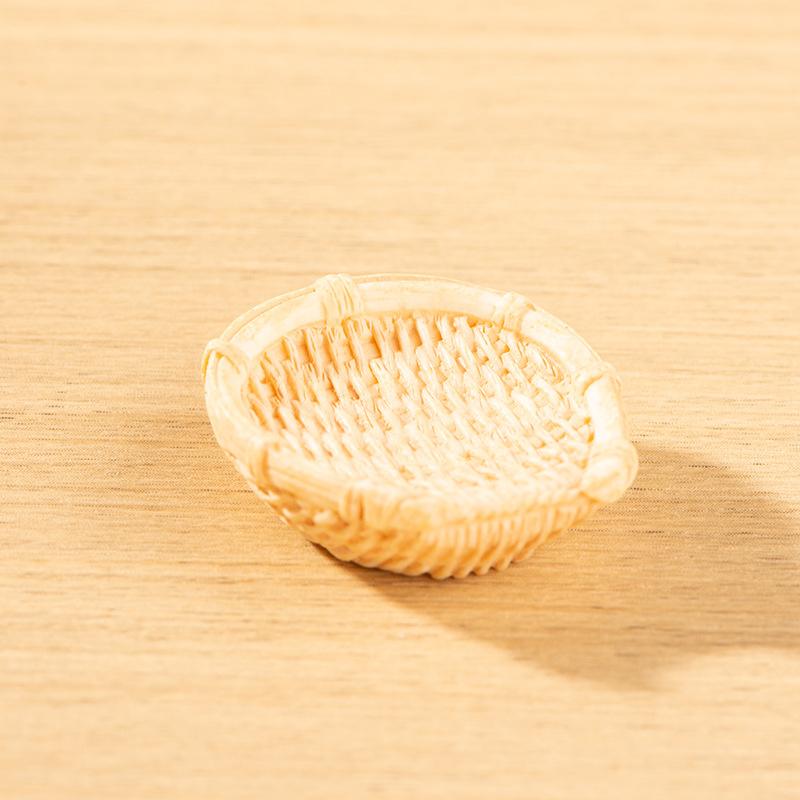 

1/12 кукольный домик, имитация бамбуковой корзины, стул, совок, кукольный домик, миниатюрная мебель, украшение, аксессуары для кукольного дома as the picture