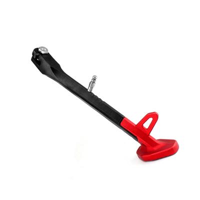 220MM Cavalletto Singolo Laterale per Moto Gamba Cavalletto Supporto Lega di Alluminio CNC Universale