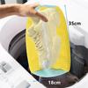 Schuhe waschen Tasche Gepolstertes Netz Wäsche Schuhe Schutz Flauschige Fasern Polyester Schuhe waschen Maschine Wäschebeutel Trockenbeutel