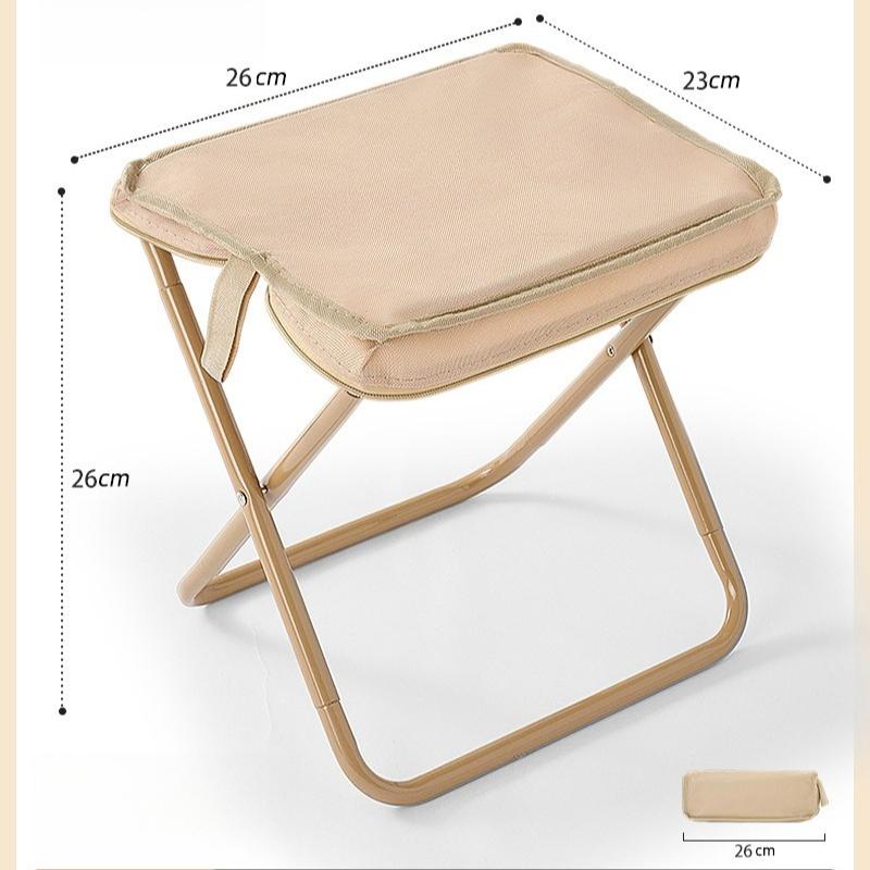 Outdoor Folding Stool Portable Stool Camping Picnic Chair Fishing Bench Small Mazar