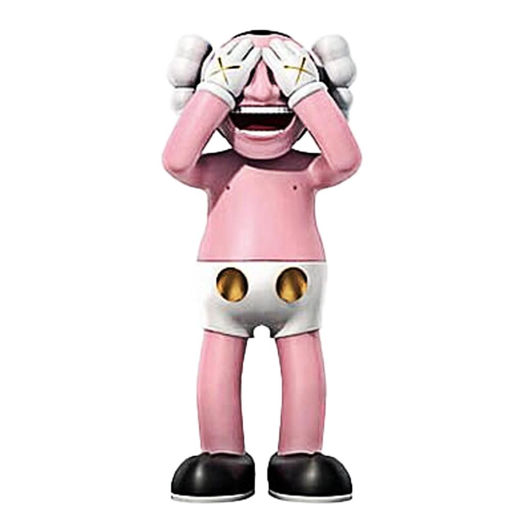 Kaws Semi-Dissected Bear Figure Ornament - Trendy Decorative Toy for Living Room Collection Gift