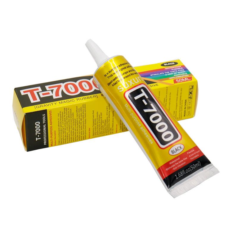 Actualizare T7000 Negru: Adeziv impermeabil de înaltă performanță pentru repararea telefoanelor mobile, bijuteriilor și obiectelor de artizanat