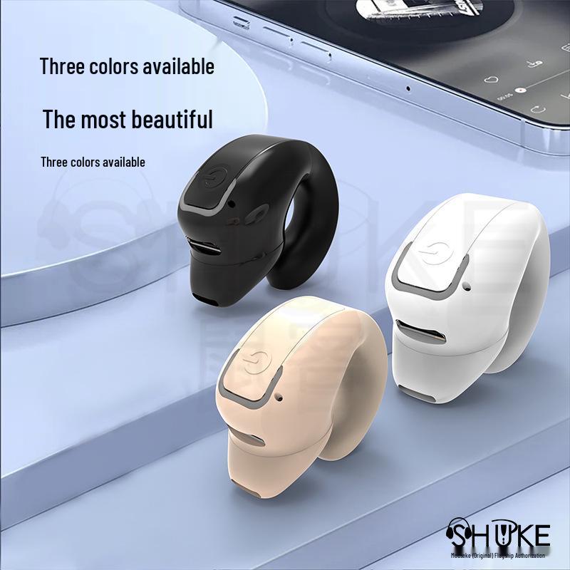 GD28 Bluetooth In-ear Clip-on Earbuds - Single Ear, Super Long Battery Life, Hot-Selling New Product