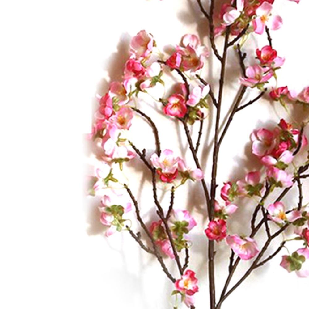 97cm Cherry Blossom Branches 4 Branches Silk Cherry Blossoms  Spring Season