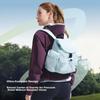 Beneunder Travel Backpack, Lightweight, Sport Bag, Commuter Bag, White, Medium Size