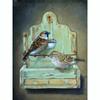 5D-Diamant-Malerei-Set zum Selbermachen, ruhender Vogel, Kunst, Diamant-Stickerei, Strass-Dekorationen für Zuhause