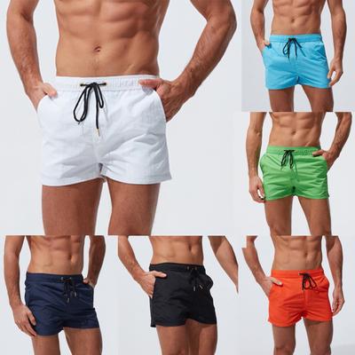 Pánska nadrozmerná veľkosť Priedušné nohavice Nohavice Pevné plavky Plážové šortky Tenké oblečenie