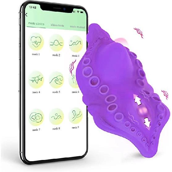 APP Bluetooth Control Clitoris Vibrator Masturbation Tools for Women Nipple Stimulator Vibration Adult Toys Vibrator Female 18