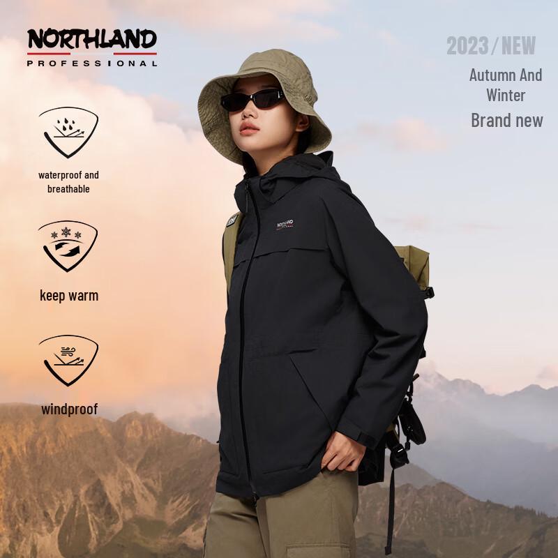 

NORTHLAND Sani Women s 3-in-1 Outdoor Jacket 165/88A