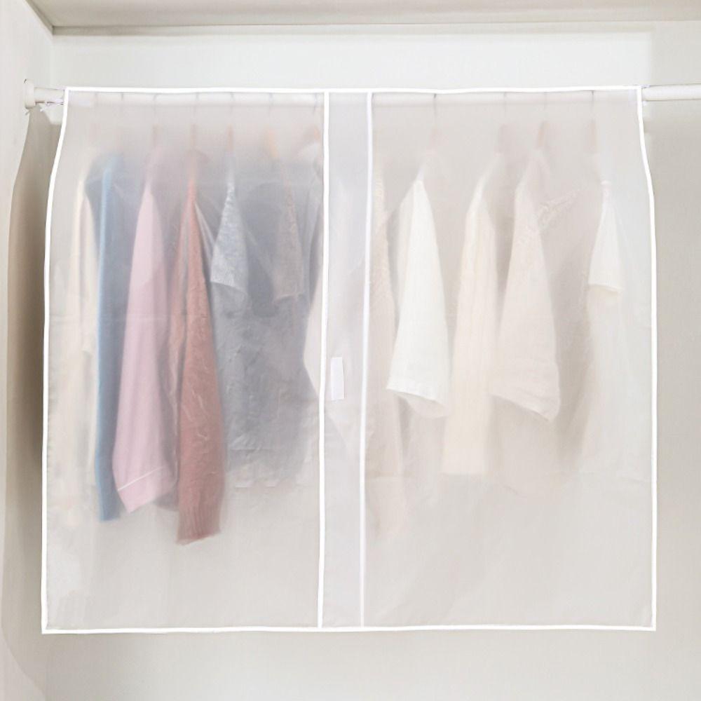 Large Capacity Clothes Dust Cover Thicken Clothing Hanging Organizer Covers Dust Cover Cloth