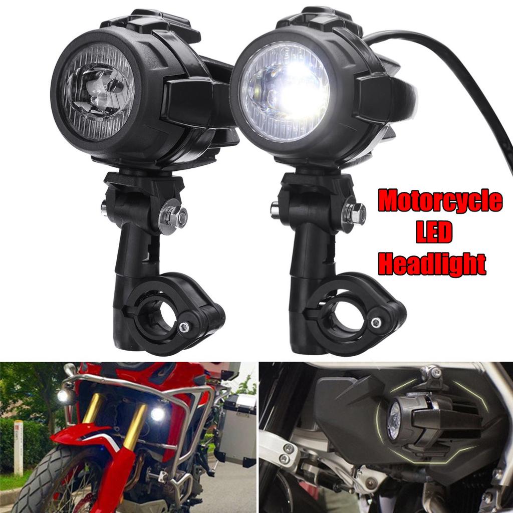 Ihr Motorrad Ist Mit Einem Nebelscheinwerfer 2X Motorrad LED Scheinwerfer Motorrad Fahren Nebelscheinwerfer für BMW