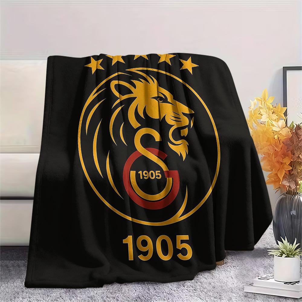 Galatasaray Flannel Blanket, High Quality Comfortable for All Seasons, Home Decor, Warmth and Comfort