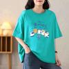 Kurzärmeliges T-Shirt Damen Sommer Aprikosenfarbe Neues T-Shirt Damen Sommer Lässig Atmungsaktive Oberteile