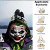 1pc Joker Clown Flannel Throw Blanket Lightweight Soft Warm All Season Blanket for Sofa, Bed, Travel, Camping L1024169