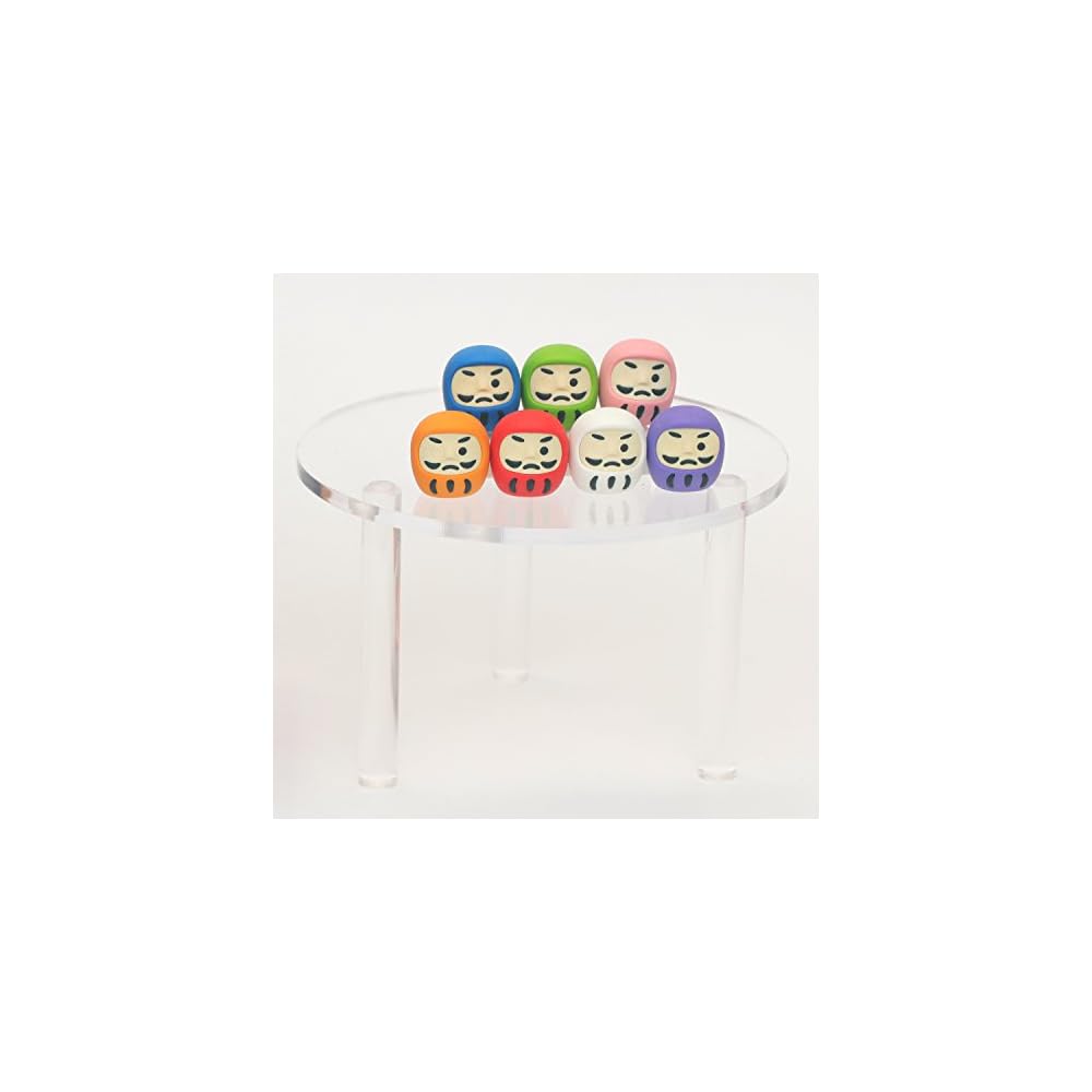 Iwako Eraser, Lucky Daruma, 60 pieces, SCERDAL001