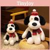 Dog Scarf Dalmatian Plush Toy Cute Cartoon Dog Doll Kids Decoration Birthday