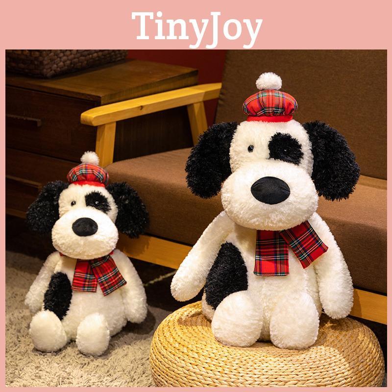 Dog Scarf Dalmatian Plush Toy Cute Cartoon Dog Doll Kids Decoration Birthday