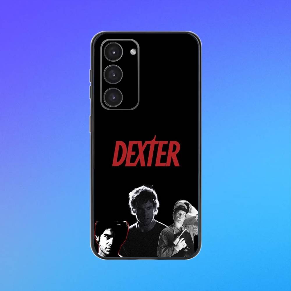 Dexter Morgan Phone Case For Samsung Galaxy A73,A72,A71,A70,A53,A52,A51,Others Soft Black Cover