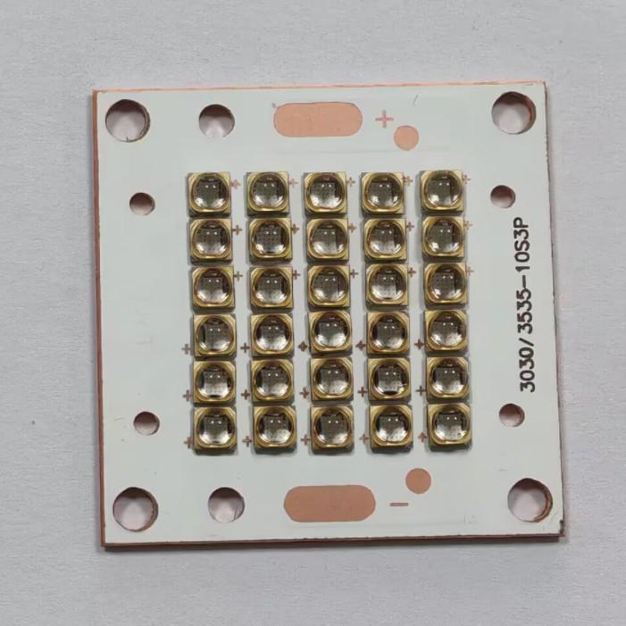 1W Vertical Ceramic UV 3535 SMD High Power LED 365nm Purple Light Bead for UV Module Curing and Counterfeit Detection