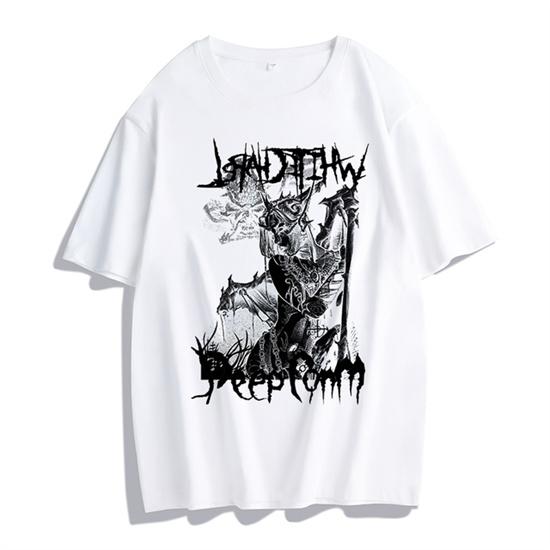 black t shirt emo