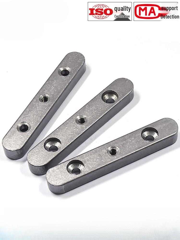 45 Steel GB1097 Carbon Steel Double Round Head Countersunk Threaded Flat Key Pin Type A 8x7x25