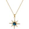 Xingmang Planet Zircon Light Luxury Temperament Gorgeous Full Diamond Necklace Female Versatile Collarbone Chain Titanium Steel Chain