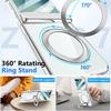 Applicable To Samsung ZFlip8 Folding Mobile Phone Case All-inclusive Case Film Integrated Zflip7 Electroplating Transparent Magnetic Suction Bracket