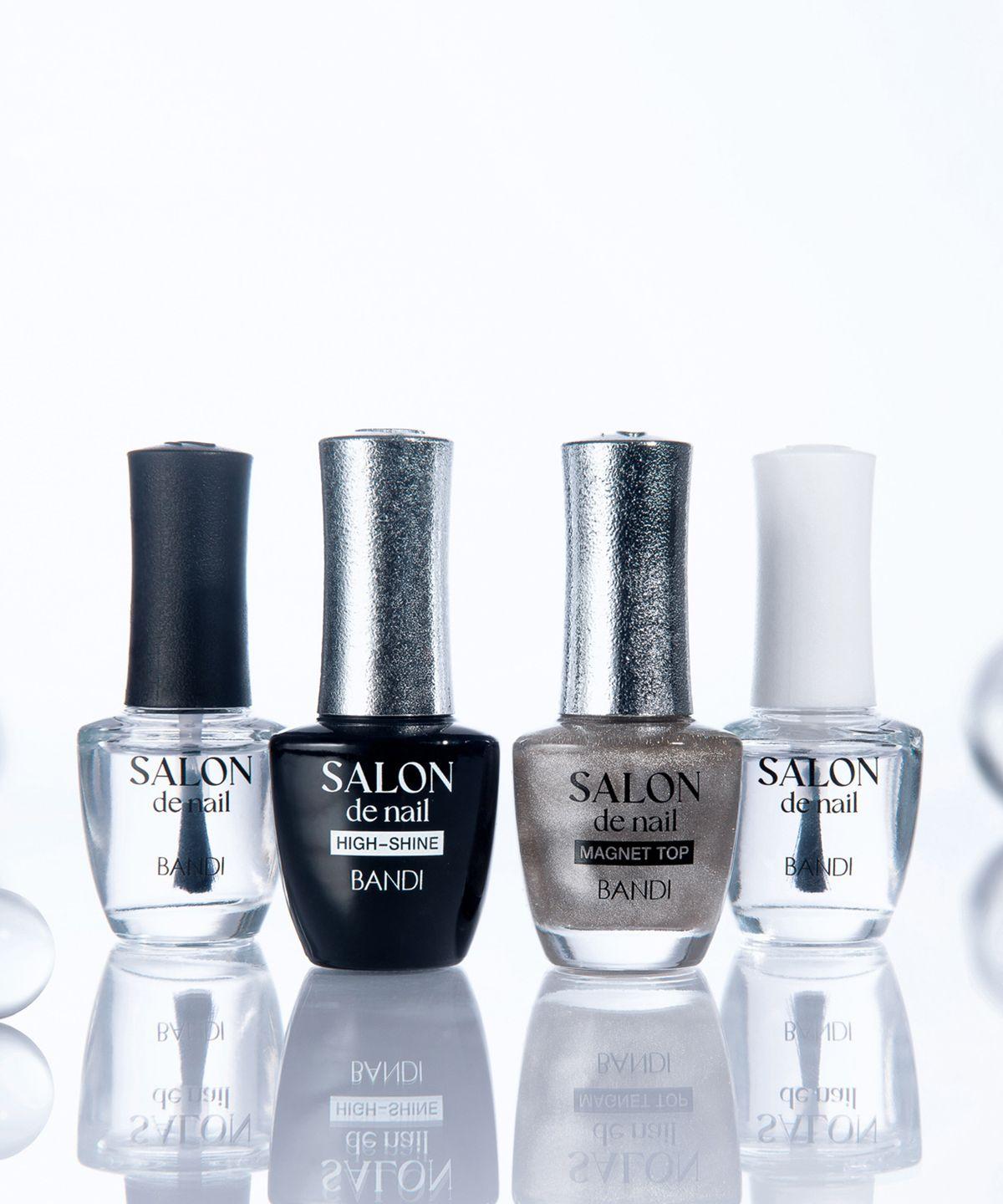 Salon de Nail Base Coat and Top Coat 4 Types base coat