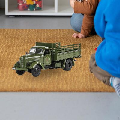 1/36 Diecast Alloy Transport Truck Collectibles Pull Back Action Push and Go Miniature Cargo