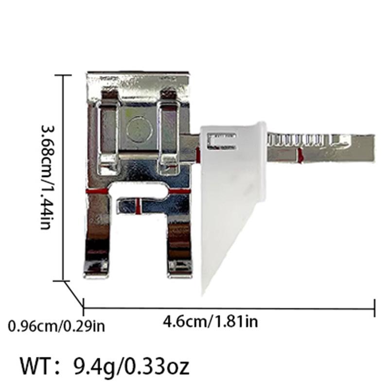 

Многофункциональная линейка для швейной машины с прижимной лапкой и фиксированной линейкой